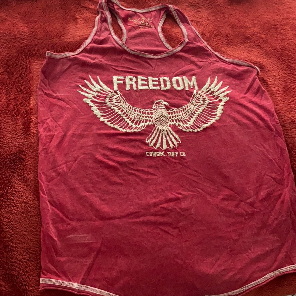 Racer back tank top